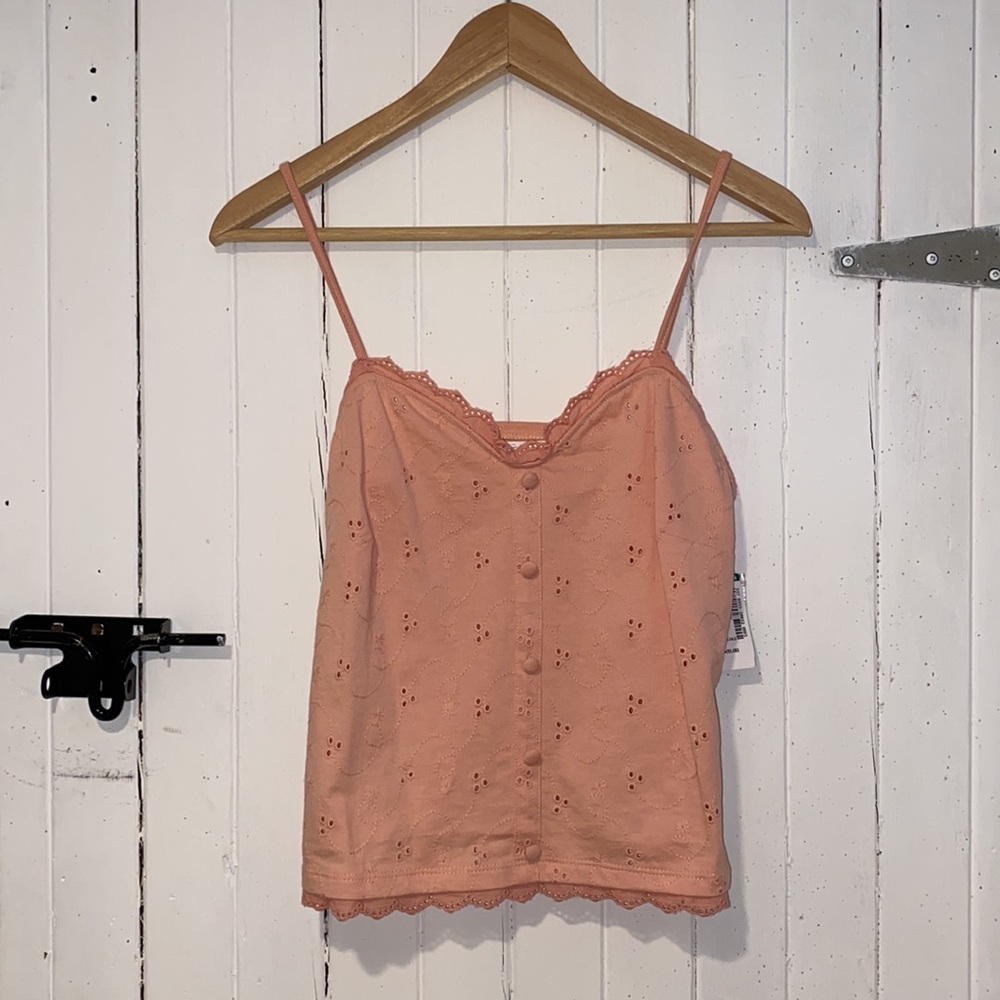 NWT Simons Twik pink tank top